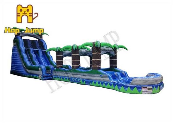Acquascivolo gonfiabile di galleggiamento dei giochi del parco dell'acqua per gli adulti dei bambini