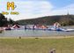 Parco gigante Inflatables dell'acqua della tela cerata del PVC degli adulti ignifugo