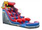 Acquascivolo asciutto gonfiabile dello scorrevole dei giochi del parco dell'acqua di Inflatables dei bambini con lo stagno