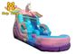 UV impermeabile del PVC Unicorn Inflatable Pool With Slide di 0.55mm anti