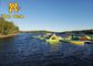 Acquascivolo di galleggiamento di Inflatables del parco dell'acqua del ODM dell'OEM per lo SGS del CE del lago